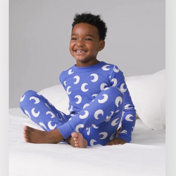 Hanna Andersson Organic Cotton Pajamas 3 Sets, Boy’s Size 12, Blue Multi - Picture 11 of 12